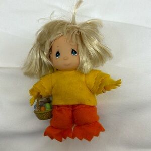 1994 Precious Moments Babies with an Easter basket